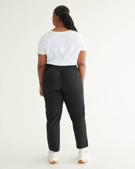 Slim-Leg Pant with Elastic Waistband - Hyba