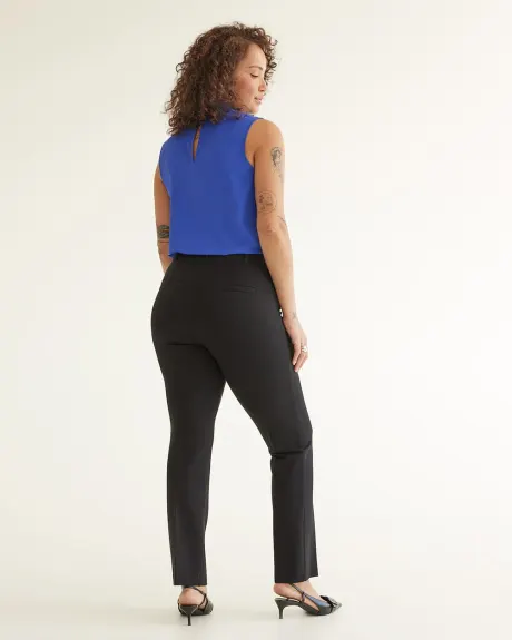 Straight-Leg High-Rise Pants - The Modern Stretch (R) - Petite