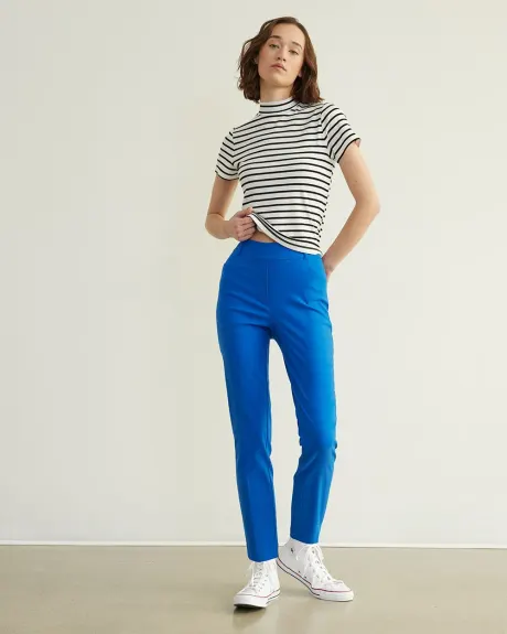 Slim-Leg High-Rise Ankle Pant - The Iconic (R)