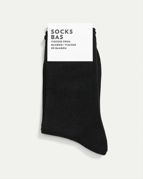 Bamboo Viscose Crew Socks