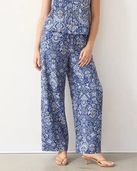 Pantalon à jambe large - Petite