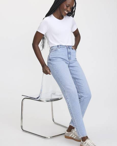 Tapered-Leg High-Rise Jean - The Mom Jeans - Petite