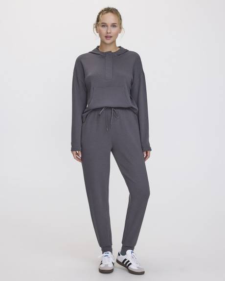 Pantalon jogger en tricot gaufré - Hyba