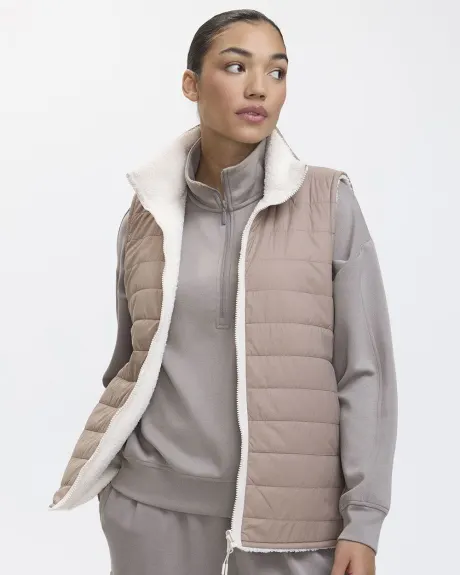 Veste réversible en sherpa - Hyba