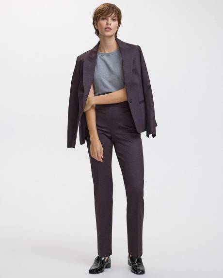 Straight-Leg High-Rise Pants - The Modern Stretch (R) - Petite