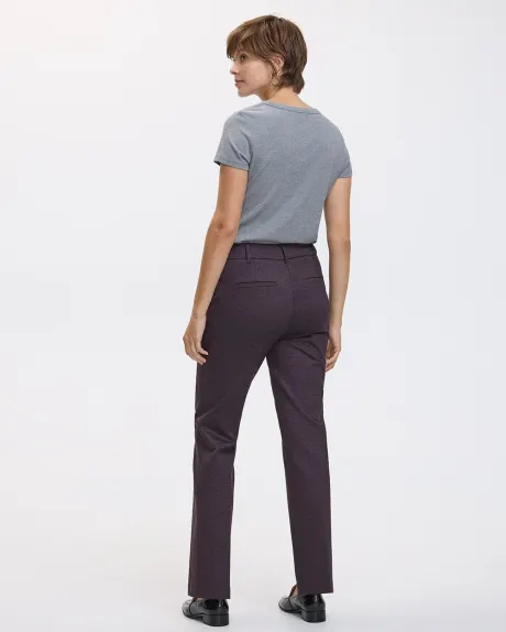 Pantalon à taille haute et jambe droite - Le Stretch Moderne (MD) - Petite