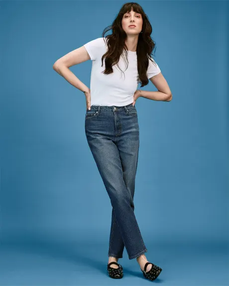 Tapered-Leg High-Rise Jean - The Mom Jeans