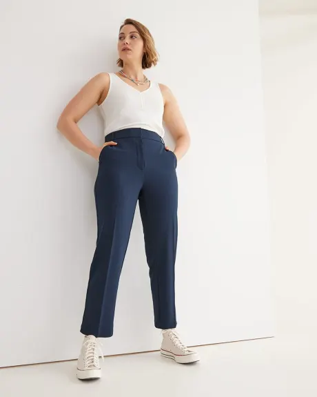 Super High-Rise Straight-Leg Ankle Pant - Petite