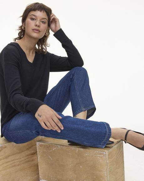 Straight-Leg Mid-Rise Jean - The Classic - Tall