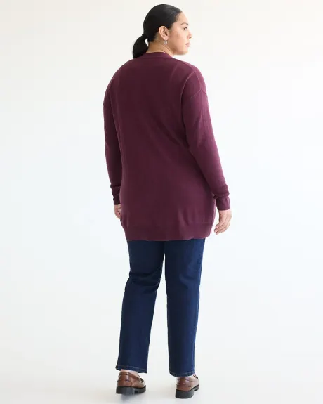 Cardigan long ouvert - R Essentials