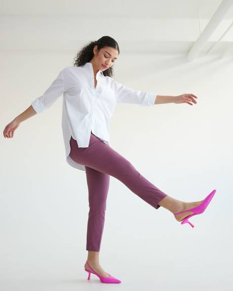 Slim-Leg High-Rise Ankle Pant - The Iconic (R) - Tall