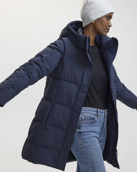 Hooded Quilted Jacket