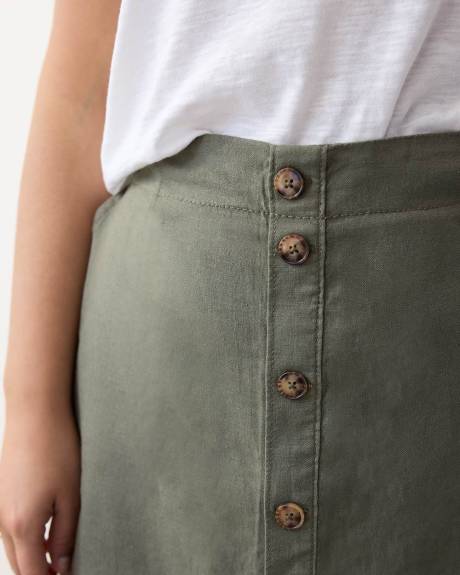 Linen Skort