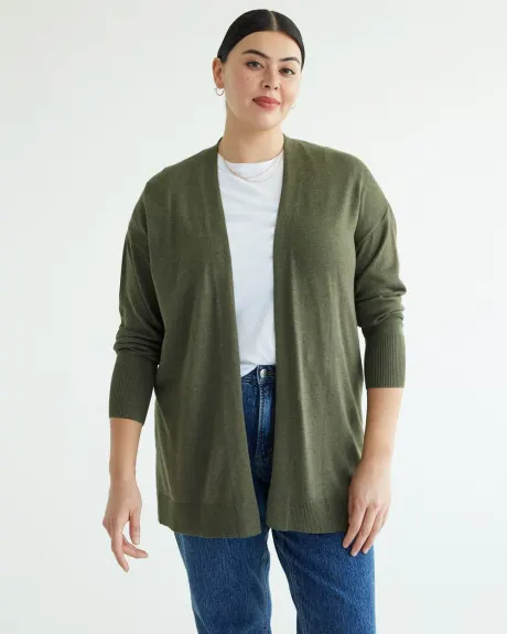 Cardigan long ouvert - R Essentials