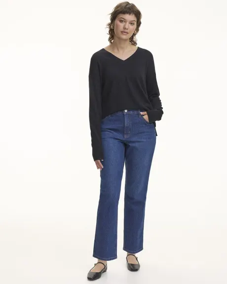 Straight-Leg Mid-Rise Jean - The Classic - Tall