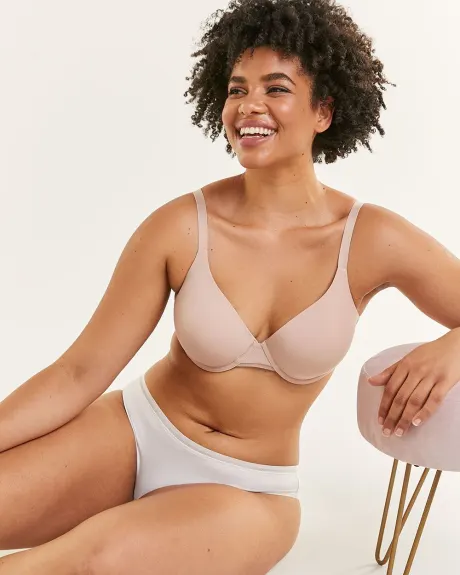 Culotte bikini en microfibres à mailles