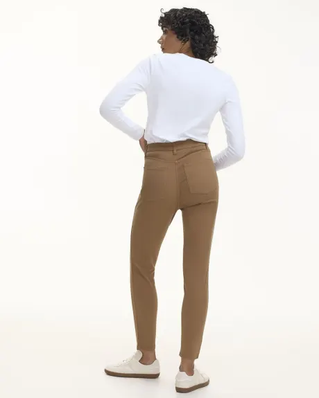 Skinny-Leg High-Rise Pants