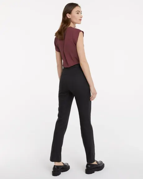 Straight-Leg High-Rise Pant - The Iconic (R) - Petite