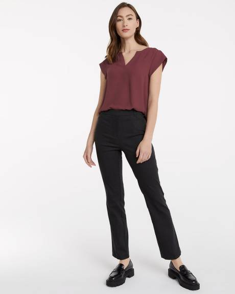 Straight-Leg High-Rise Pant - The Iconic (R) - Petite