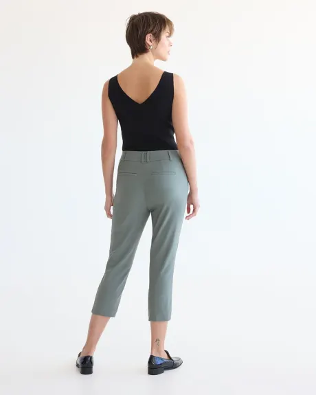 Slim-Leg High-Rise Capri Pants - The Iconic (R)