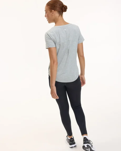 Short-Sleeve V-Neck Tee - Dry Lux Hyba Essentials