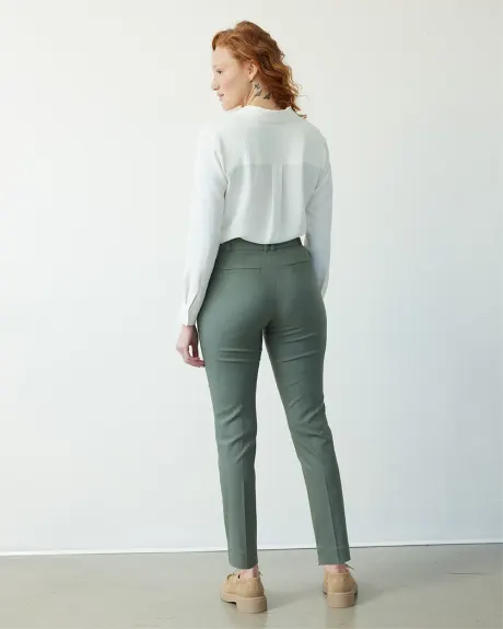 Slim-Leg High-Rise Ankle Pant - The Iconic (R)