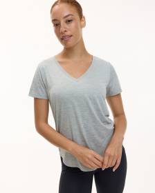 Short-Sleeve V-Neck Tee - Dry Lux Hyba Essentials