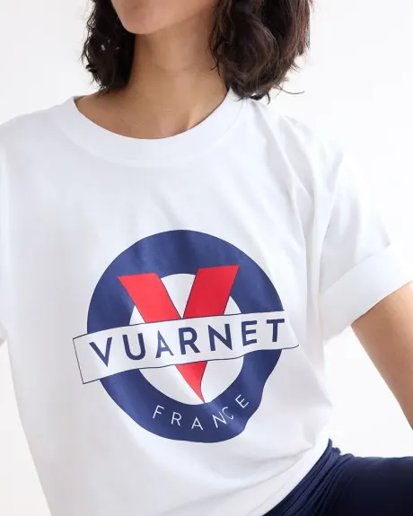 T-shirt à manches courtes et col rond - Vuarnet pour Hyba