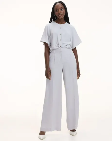 Wide-Leg High-Rise Pant - Tall