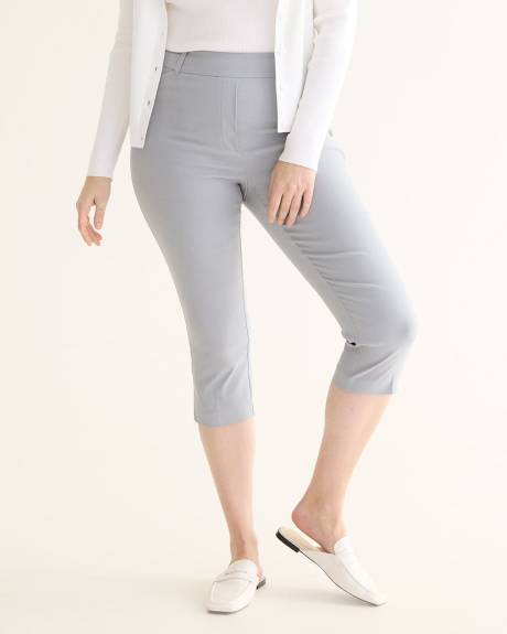 Pantalon capri à jambe étroite et taille haute - L'Iconique (MD) - Petite