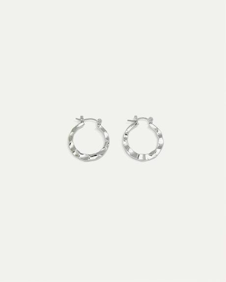 Hammered Hoops