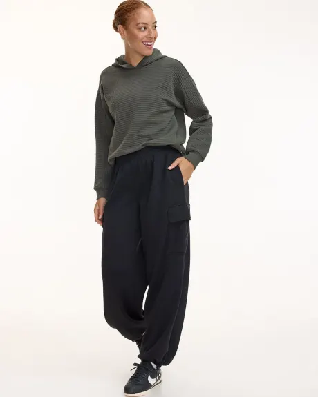 Pantalon cargo ample à taille basse - Hyba