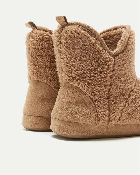 Sherpa Bootie Slippers