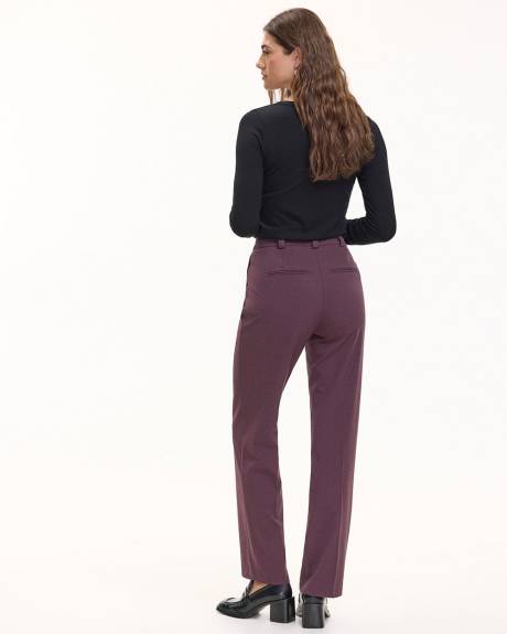 Straight-Leg High-Rise Pant - The Timeless