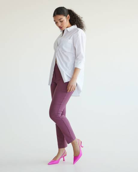 Slim-Leg High-Rise Ankle Pant - The Iconic (R) - Tall