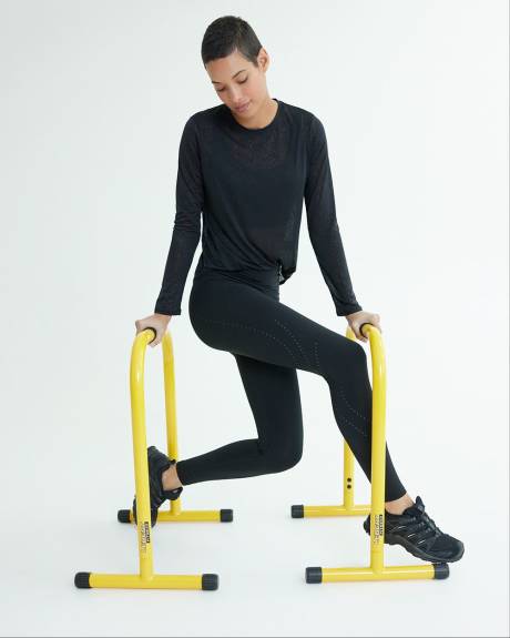 Reflective High-Rise Pulse Legging - Hyba