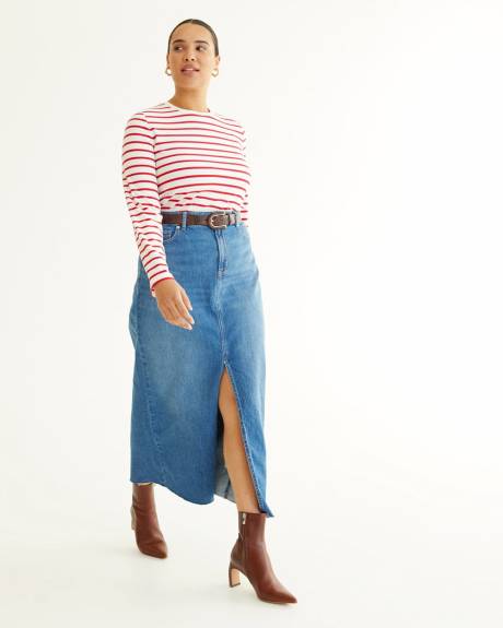 Maxi Denim Skirt