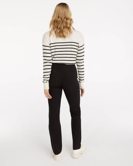 Straight-Leg High-Rise Pant - The Iconic (R)