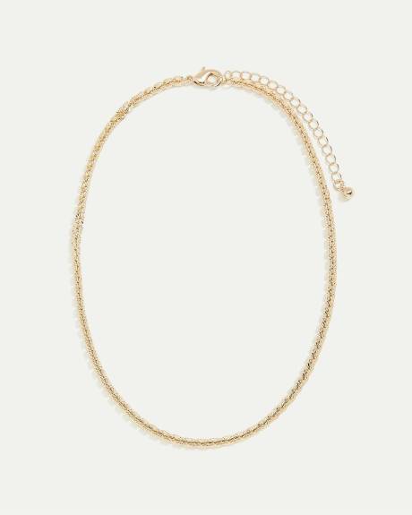 Collier court tendance