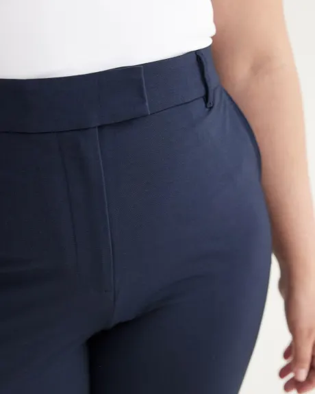 Pantalon à taille haute et jambe étroite - Le Stretch Classique