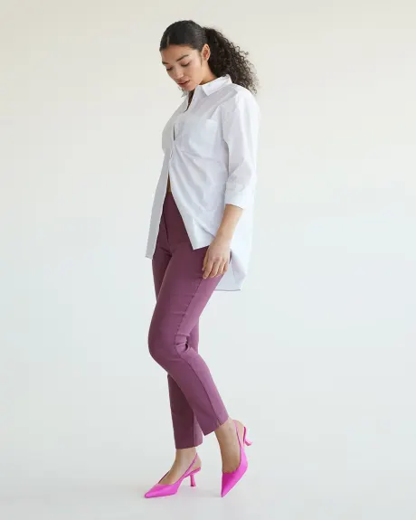 Slim-Leg High-Rise Ankle Pant - The Iconic (R) - Petite