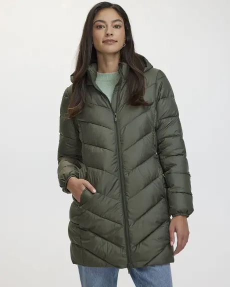 Long Packable Jacket