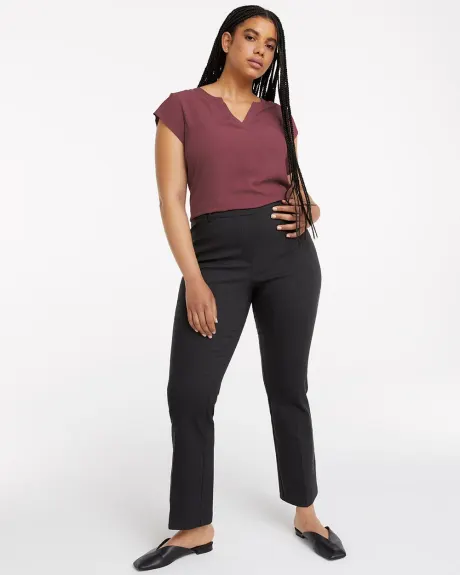 Straight-Leg High-Rise Pant - The Iconic (R)