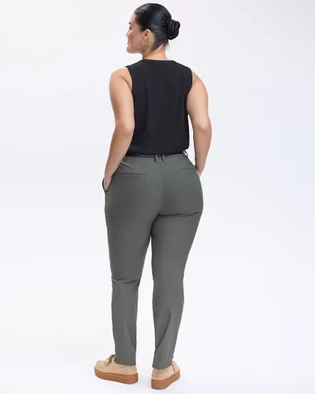 Slim-Leg High-Rise Pants - The Iconic (R)