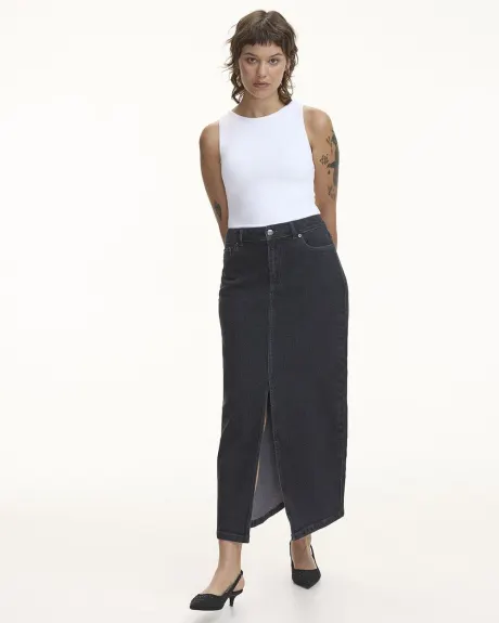 Maxi Denim Skirt