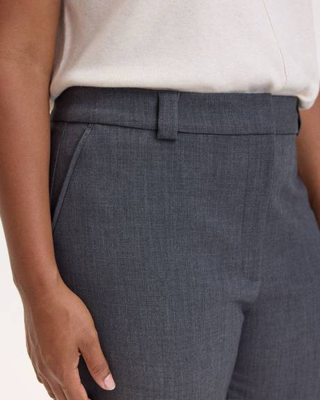 Pantalon à jambe droite et taille haute - L'Intemporelle - Coupe Courbes