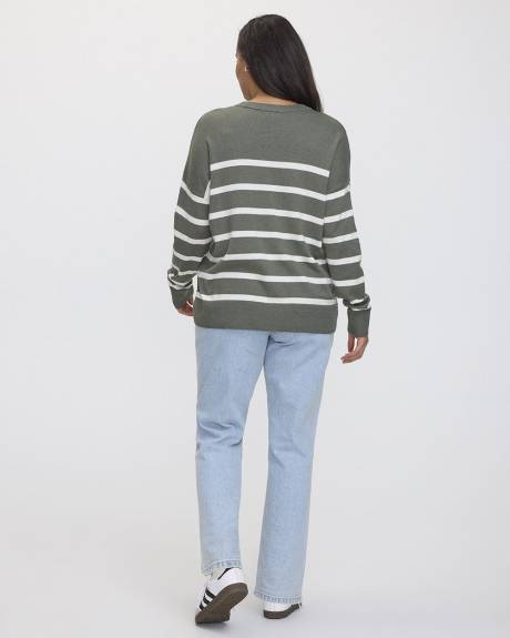 Long-Sleeve Crew-Neck Sweater - R Essentials