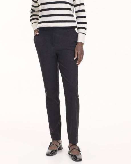 Slim-Leg High-Rise Pants - The Iconic (R)