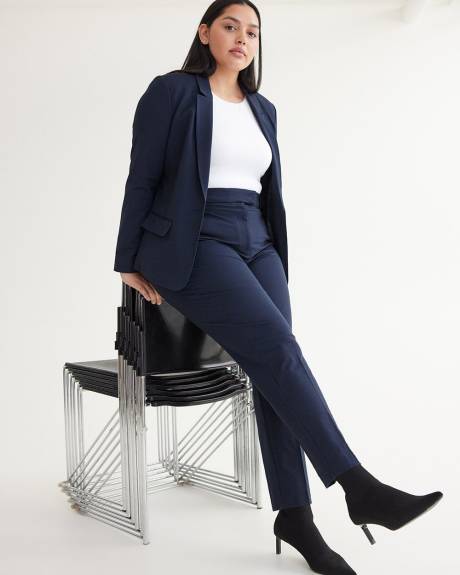 Slim-Leg High-Rise Pant - The Classic Stretch