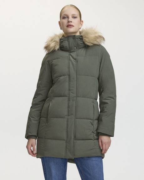 Hooded Quilted Jacket